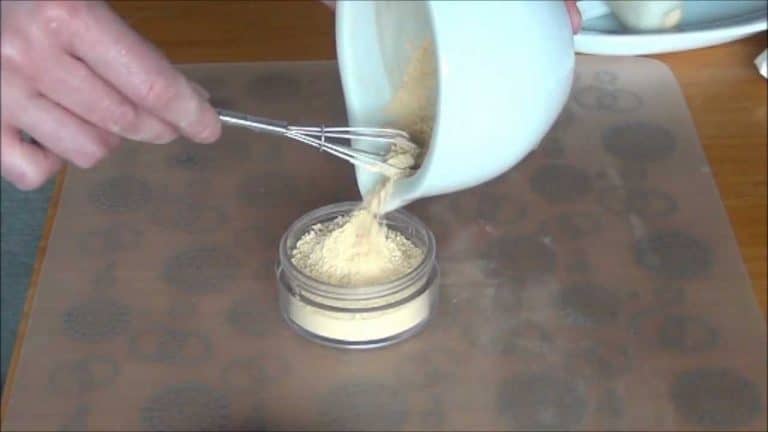 Le secret d’une poudre matifiante maison