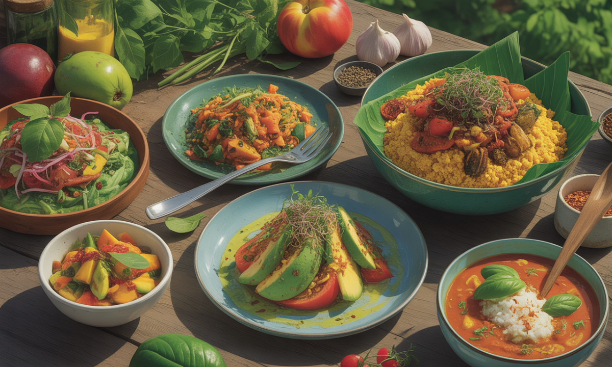 découvrez comment préparer des plats exotiques savoureux et sains en utilisant uniquement des ingrédients issus de l'agriculture biologique. explorez des recettes faciles et nutritives pour une alimentation bio variée et gourmande.
