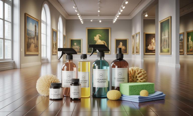 Quels produits d&rsquo;entretien bio choisir pour préserver les galeries d&rsquo;art ?